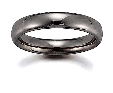 2611 Forlovelsesring hvitt gull 585/ 4,5mm